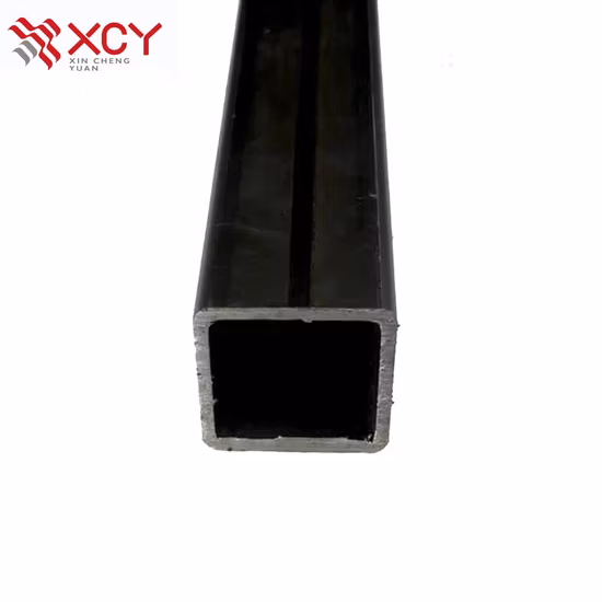 Tubo soldado con autógena rectangular cuadrado de la tubería de acero al carbono ERW SSAW LSAW ASTM A53/API 5L Gr. B Sch40 Sch80